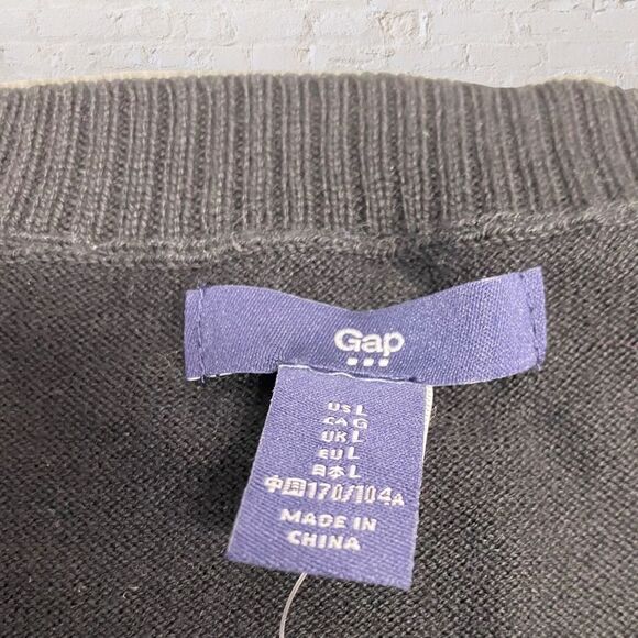 Gap Black City Chic Sweater size Large NEW - Picture 4 of 8